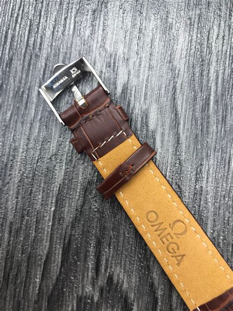 omega watch change strap|genuine omega straps.